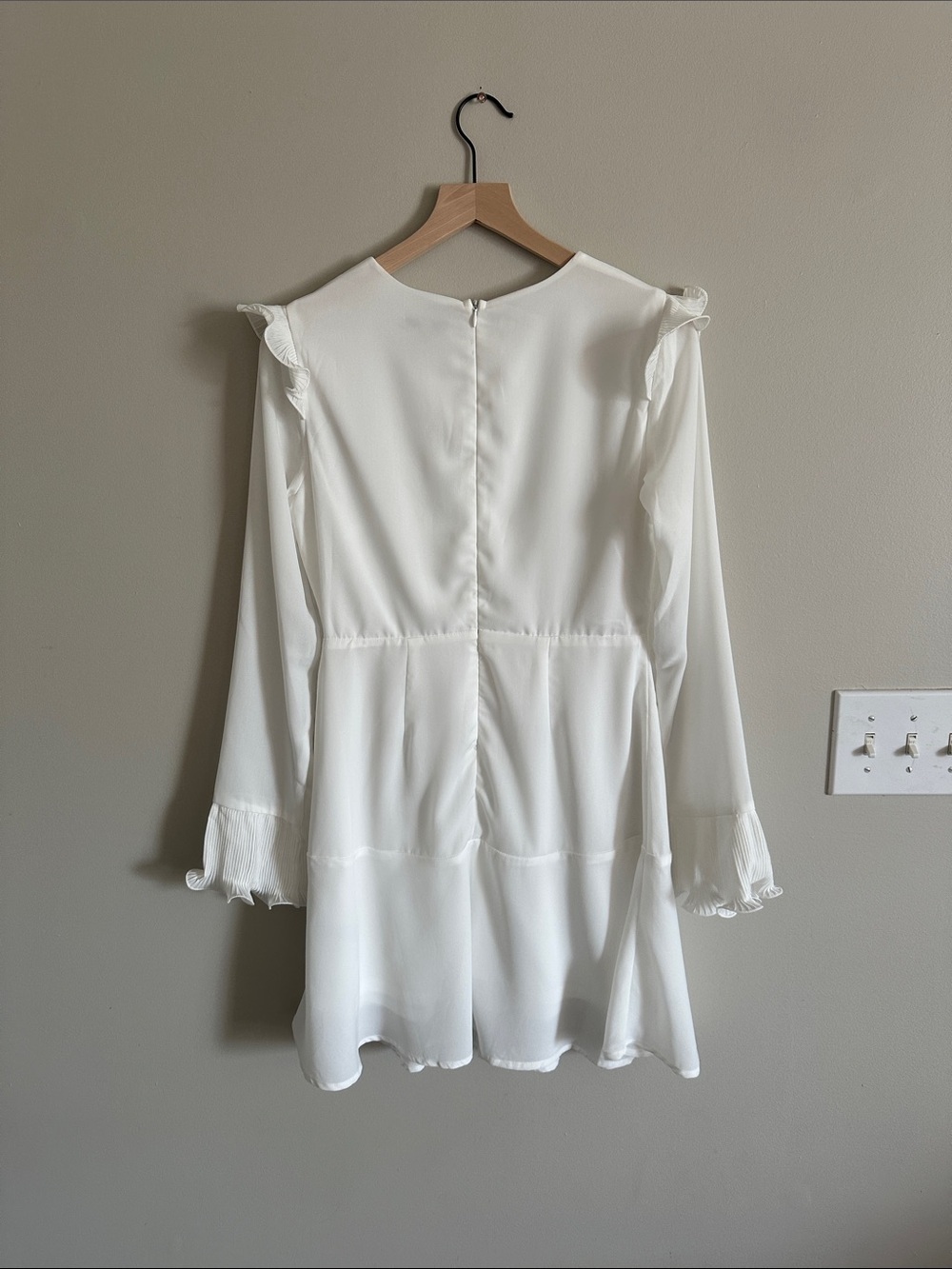 Full Coverage Ruffle Dress - Picture 8 of 8
